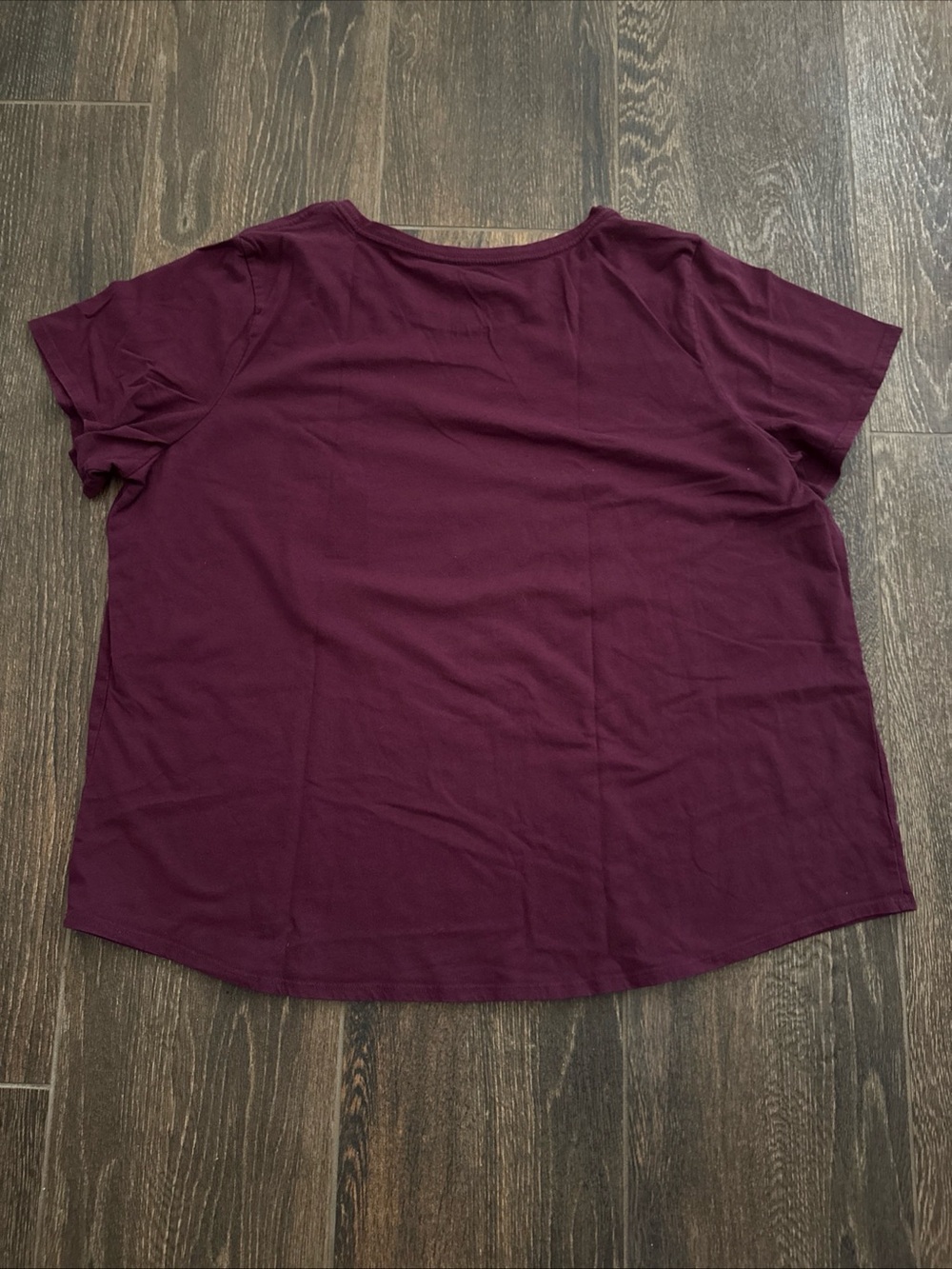 Disney Maroon Graphic Tee with White Villain Faces - Picture 3 of 3